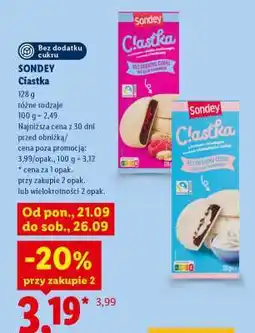 Lidl SONDEY Ciastka oferta