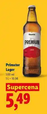 Lidl Primator Lager oferta