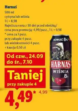 Lidl Harnaś oferta