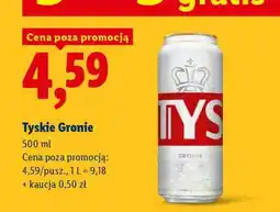 Lidl Tyskie Gronie oferta