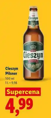 Lidl Cieszyn Pilsner oferta