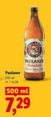 Lidl Paulaner Weissbier oferta