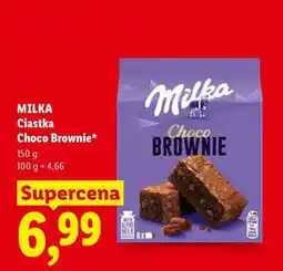Lidl MILKA Ciastka Choco Brownie oferta