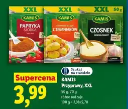 Lidl KAMIS Przyprawy, XXL oferta