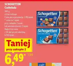 Lidl SCHOGETTEN Czekolada oferta