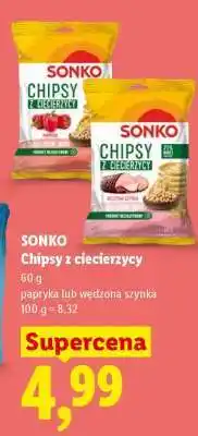 Lidl SONKO Chipsy z ciecierzycy oferta