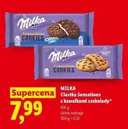 Lidl MILKA Ciastka Sensations oferta