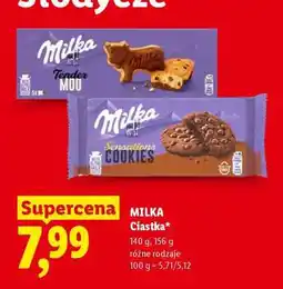 Lidl MILKA Ciastka oferta
