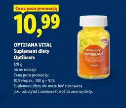 Lidl OPTISANA VITAL Suplement diety Optibears oferta
