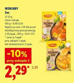Lidl WINIARY Sos oferta