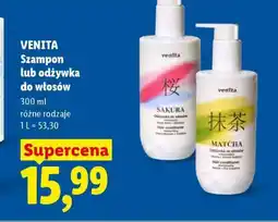 Lidl VENITA Szampon lub odżywka do włosów oferta
