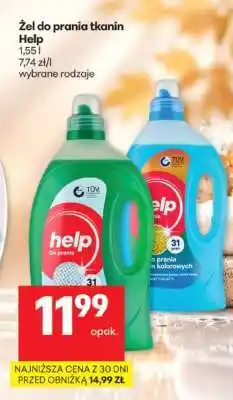 Delikatesy Centrum Żel do prania tkanin Help oferta