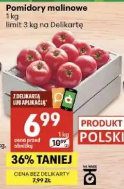 Delikatesy Centrum Pomidory malinowe oferta