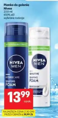 Delikatesy Centrum Pianka do golenia Nivea oferta