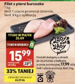 Delikatesy Centrum Filet z piersi kurczaka oferta