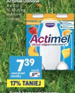 Delikatesy Centrum Actimel Danone oferta