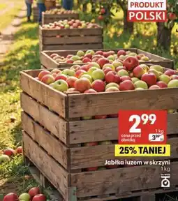 Delikatesy Centrum Jabłka luzem w skrzyni oferta