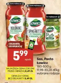 Delikatesy Centrum Sos pesto Łowicz oferta