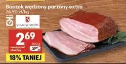 Delikatesy Centrum Boczek wędzony parzony extra oferta