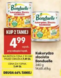 Delikatesy Centrum Kukurydza złocista Bonduelle oferta