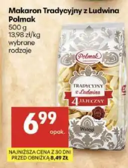 Delikatesy Centrum Makaron Tradycyjny z Ludwina Polmak oferta