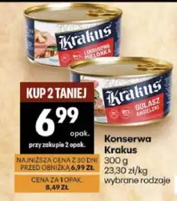 Delikatesy Centrum Konserwa Krakus oferta