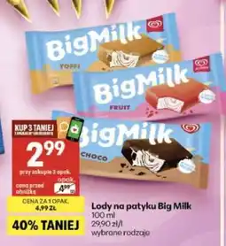 Delikatesy Centrum Big Milk oferta