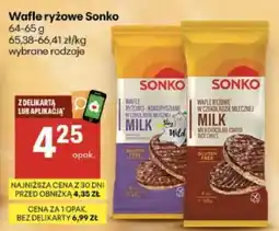 Delikatesy Centrum Wafle ryżowe Sonko oferta