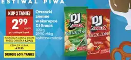 Delikatesy Centrum Orzeszki ziemne w skorupce DJ Snack oferta