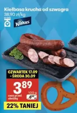 Delikatesy Centrum Kiełbasa krucha od szwagra oferta