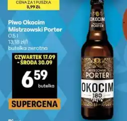 Delikatesy Centrum Piwo Okocim Mistrzowski Porter oferta