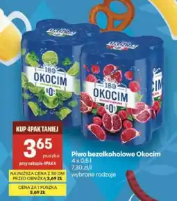 Delikatesy Centrum Piwo bezalkoholowe OKOCIM oferta
