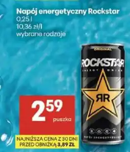 Delikatesy Centrum Napój energetyczny ROCKSTAR oferta