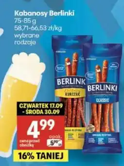 Delikatesy Centrum Kabanosy Berlinki oferta