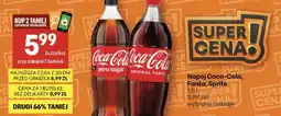 Delikatesy Centrum Napój Coca-Cola, Fanta, Sprite oferta
