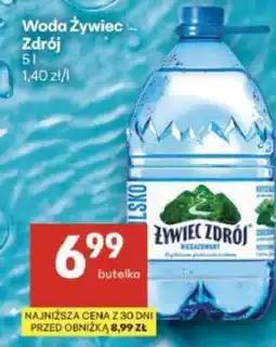 Delikatesy Centrum Woda Żywiec Zdrój oferta