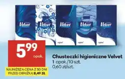 Delikatesy Centrum Chusteczki higieniczne VELVET oferta