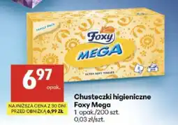Delikatesy Centrum Chusteczki higieniczne Foxy Mega oferta