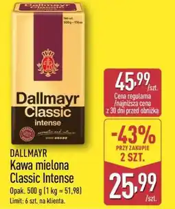ALDI Dallmayr Kawa mielona Classic Intense oferta