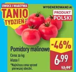 ALDI Pomidory malinowe oferta