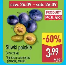 ALDI Śliwki polskie oferta