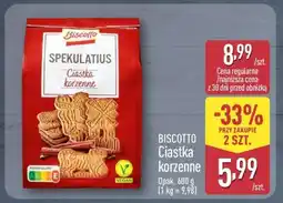ALDI BISCOTTO Ciastka korzenne oferta