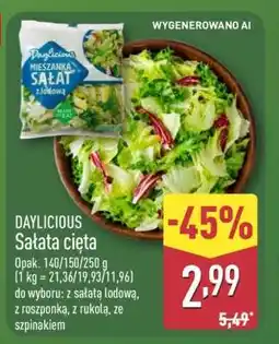 ALDI DAYLICIOUS Sałata cięta oferta