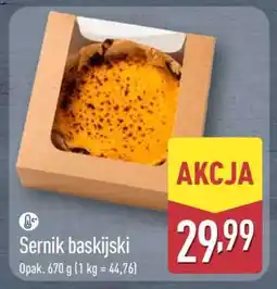 ALDI Sernik baskijski oferta