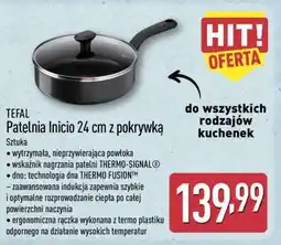 ALDI TEFAL Patelnia Inicio 24 cm z pokrywką oferta