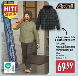 ALDI TOP CRAFT Koszula flanelowa ocieplana męska oferta
