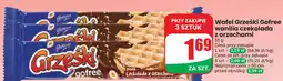 Dino Wafel Grześki Gofree wanilia czekolada z orzechami oferta