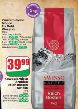 Dino Kawa ziarnista Arabica Reich Rösten Swisso oferta