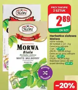 Dino Herbatka ziołowa Malwa oferta
