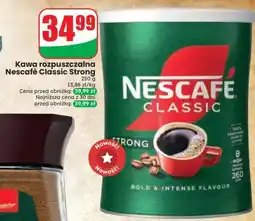 Dino Kawa rozpuszczalna Nescafé Classic Strong oferta